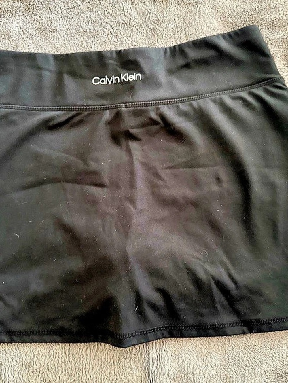 Calvin Klein Modern Sport Skort Black Size Medium